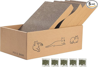 Poils bebe 5 PCS Cat Scratcher by Poilsbebe