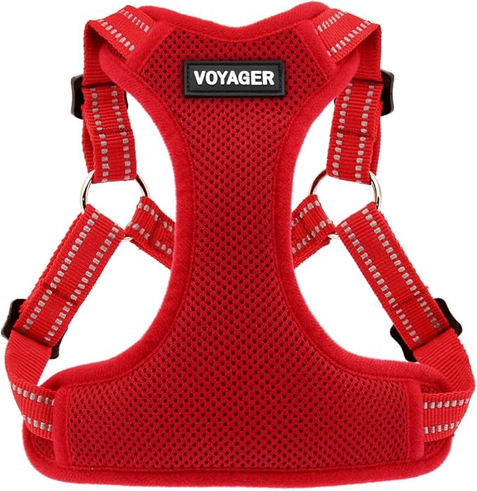 Best Pet Supplies Voyager Adjustable Step-in Flex Breathable Mesh Dog Harness by BestPetSuppliesLLC