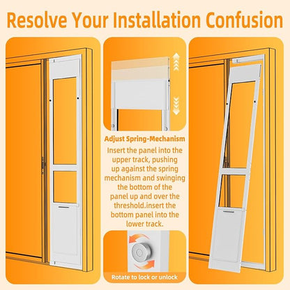 Dog Door for Sliding Glass Door - Image 4