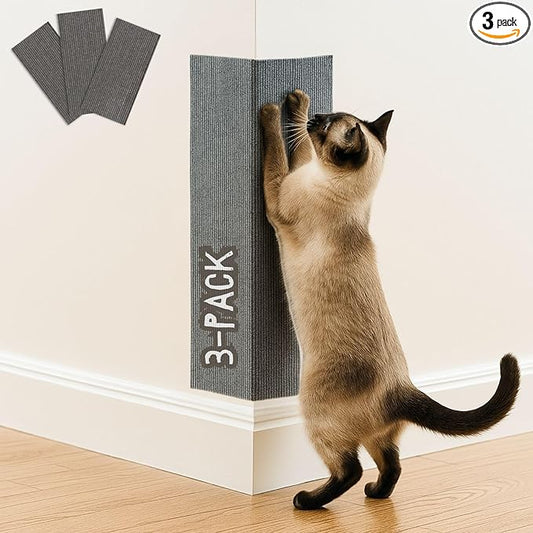 Cat Scratch Mat, 23.6’’ x 11.8’’ Cat Wall Corner Scratcher, Versatile by 2ME