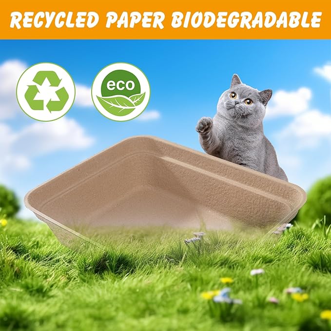 ondware Disposable Cat Litter Box, Large Litter Boxs - Image 4