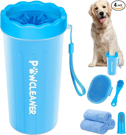 Professional 7 in 1 Dog Paw Cleaner by Comotech