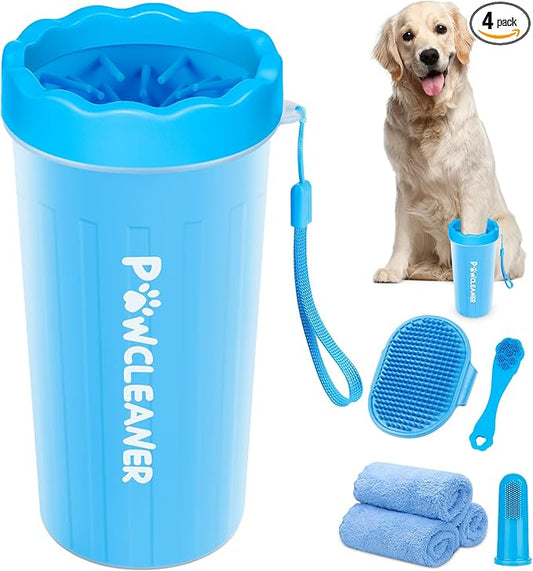 Professional 7 in 1 Dog Paw Cleaner by Comotech