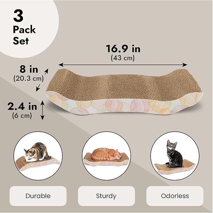 Zodaca Cat Scratcher Bed - Image 2