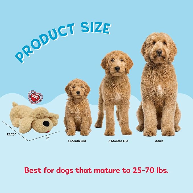Snuggle Puppy Heartbeat Dog Toy - Image 2