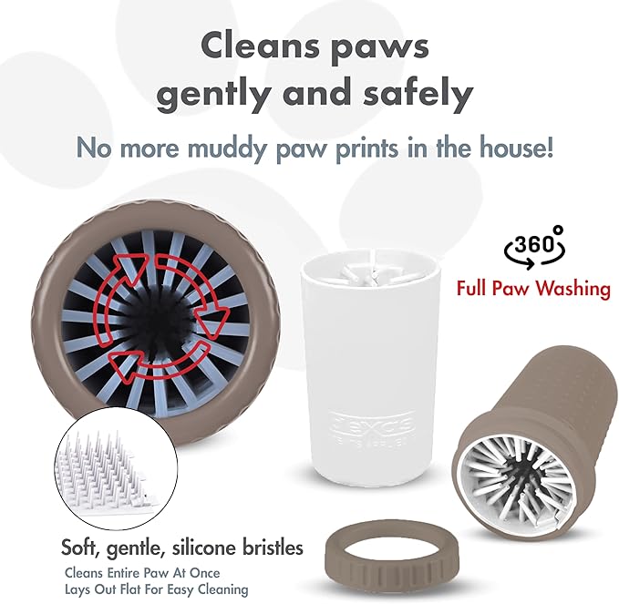 Dexas MudBuster Medium Dog Paw Cleaner, Fits 1.5"-2.5" Wide Paws, Gentle - Image 2