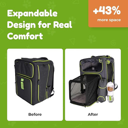 Premium Expandable Cat Carrier Backpack - Image 3