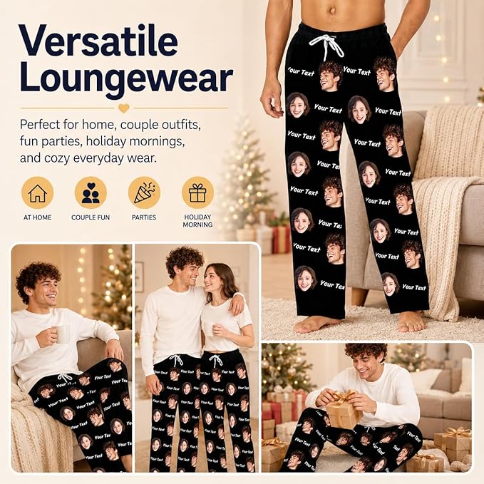 JoyBurst Custom Pajama Pants - Image 5