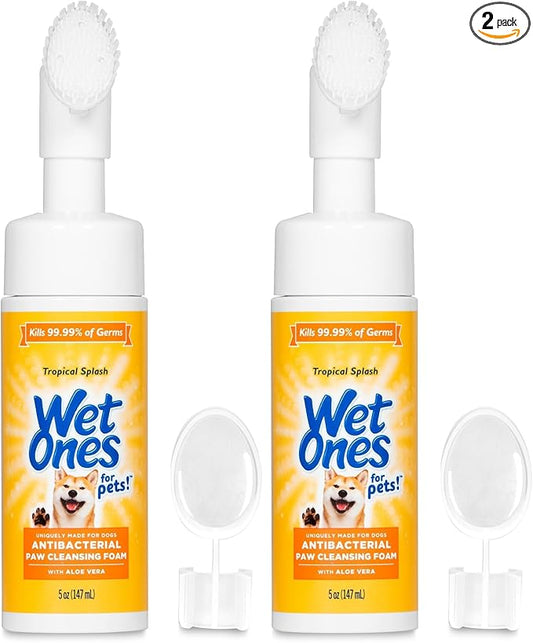 Wet Ones for Pets Antibacterial Dog Paw Cleaner by WetOnes