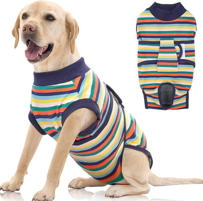 FUAMEY Recovery Suit for Dogs After Surgery, Soft Breathable Dog Bodysuit by FUAMEY