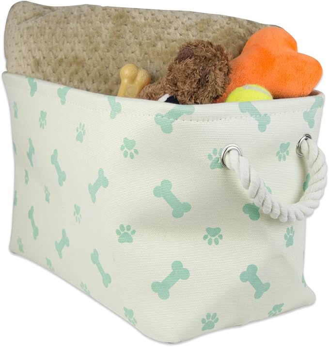 Bone Dry Pet Storage Collection Paw and Bone Print, Small Rectangle - Image 6
