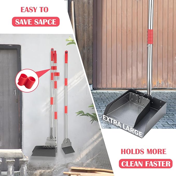 FUSBUNTY Dog Pooper Scooper Set, Pooper Scooper - Image 3