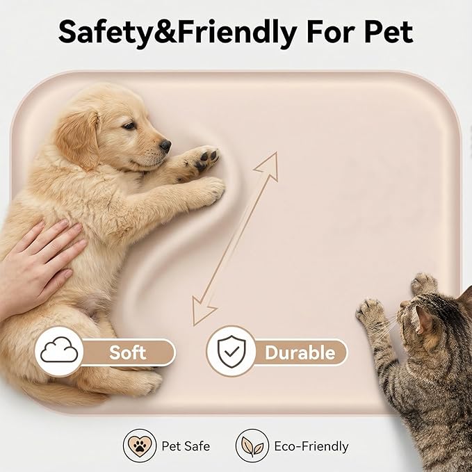 BLESWIN Non-Slip Silicone Dog Food Mat - Image 6