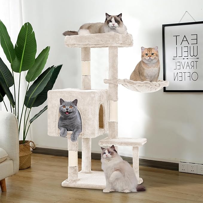 FDW 37.8 inch Cat Tree Cat Tower - Image 7