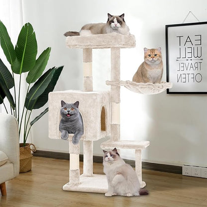 FDW 37.8 inch Cat Tree Cat Tower - Image 7