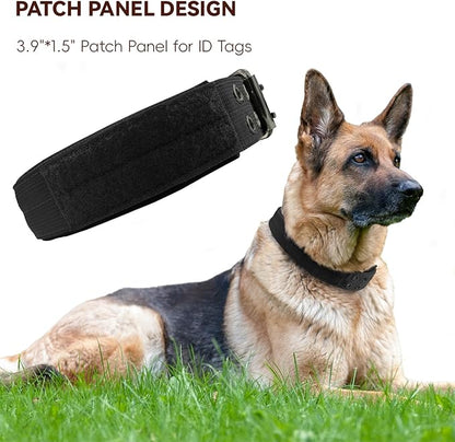 Heavy Duty Dog Collar for Large Dogs, Tactical Dog Collars - Image 4
