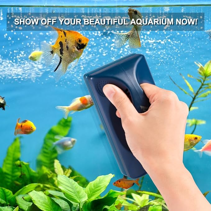 DaToo Aquarium Mini Magnetic Scrubber Scraper Small Fish Tank Cleaner Nano - Image 7