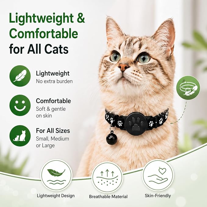 Pet Tracker, GPS Collar for Cats, Smart tag, Waterproof Compatible - Image 6