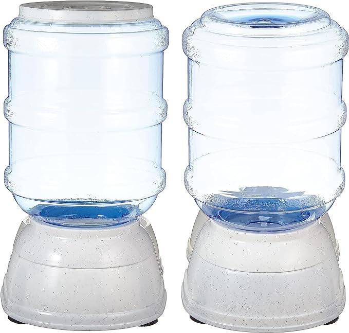 Amazon Basics Automatic Pet Water Dispenser and Gravity Food Feeder Set - Image 5