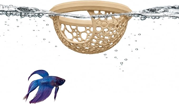 Floating Betta Fish Shrimp, Betta or Shrimp Feeder, Cave Hammock, Small Fish by Unknown