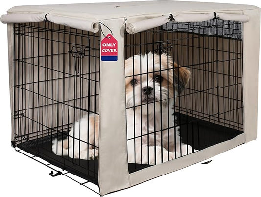HiCaptain Dog Crate Cover 24.0" L x 18.0" W x 20.0" H by HiCaptain