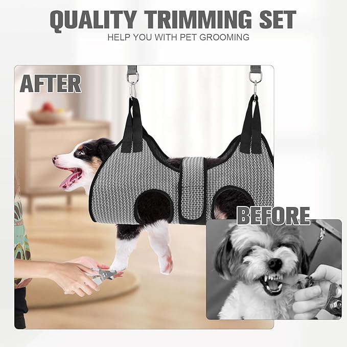 PAWCHIE Dog Grooming Hammock Harness - Image 5