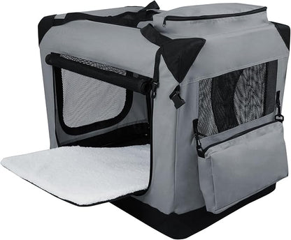 EliteField 3-Door Folding Soft Dog Crate - Image 2