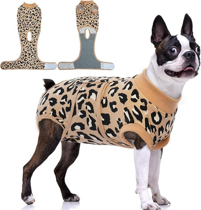 FUAMEY Recovery Suit for Dogs After Surgery, Soft Breathable Dog Bodysuit by FUAMEY