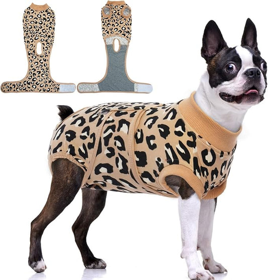 FUAMEY Recovery Suit for Dogs After Surgery, Soft Breathable Dog Bodysuit by FUAMEY
