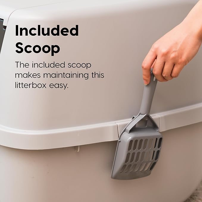 IRIS USA Cat Litter Box Large - Image 3