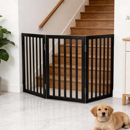 Dog Gate Indoor, Freestanding Dog Fence - Image 2