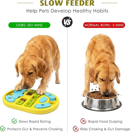Dog Puzzle Toy, Interactive Treat Puzzle - Image 3