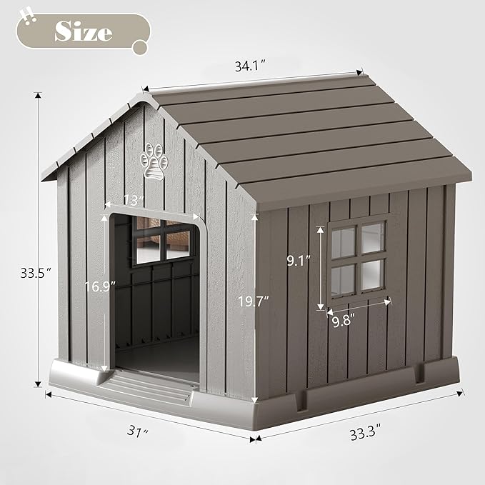 Fancyango Dog House Outdoor Indoor - Image 6