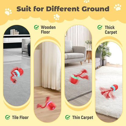 Interactive Dog Toys, Automatic Moving and Rolling Dogs Toy - Image 6