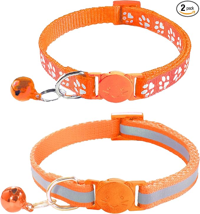2 Pack Breakaway Cat Collars by Unknown