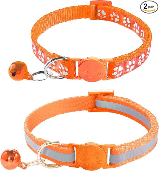 2 Pack Breakaway Cat Collars by Unknown