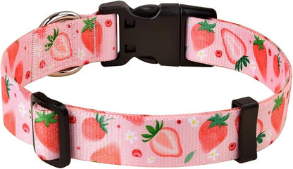 Mihqy Dog Collar with Bohemia Floral Tribal Geometric Patterns - Image 2