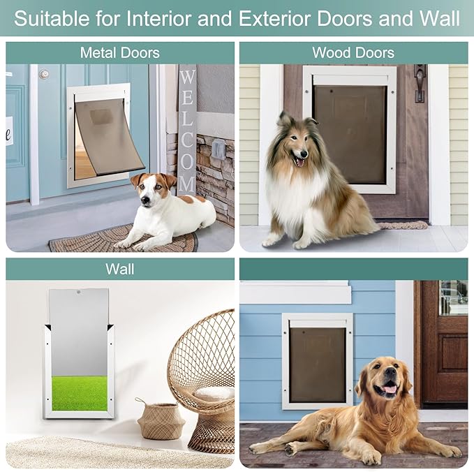 Durable Aluminum Doggy Door - Image 4