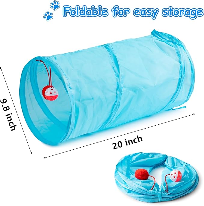 MALLMALL6 Cat Toy Set Interactive Cat Toys 11Pcs Pack - Image 3