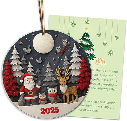 Santa 2025 Ornament, Santa Ornament, Meaningful Christmas Ornaments - Image 8