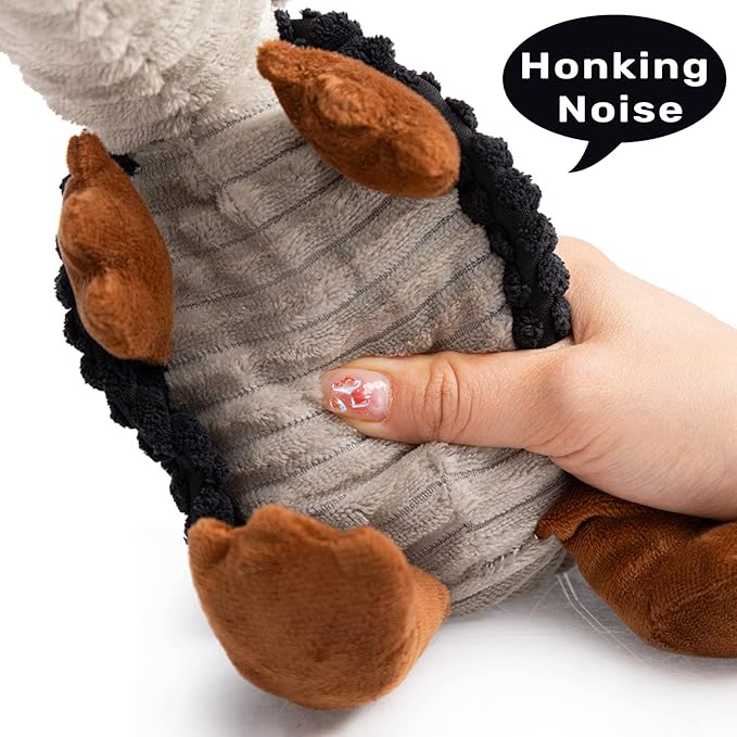 Hollypet Plush Dog Squeaky Toy Stuffed Armadillo Animal Pet Puppy Chew Toys - Image 3