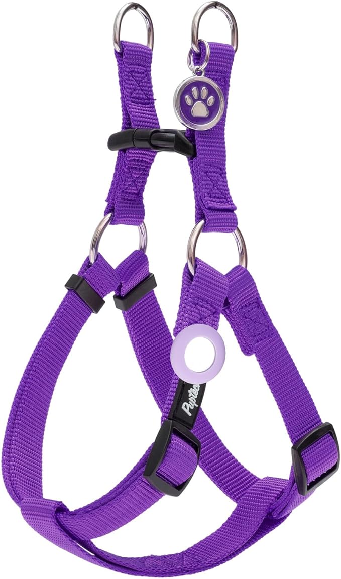 PUPTECK No Pull Dog Harness Soft Adjustable Basic Nylon Step in Puppy Vest by PUPTECK