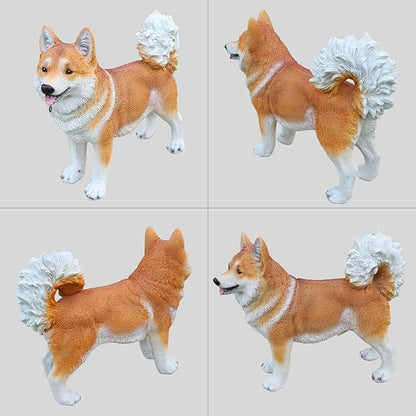 Shiba Inu Dog Garden Statue - Image 7