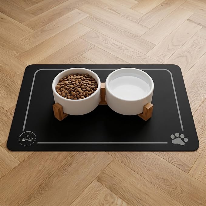 BE-KH Absorbent Pet Feeding Mat by Unknown