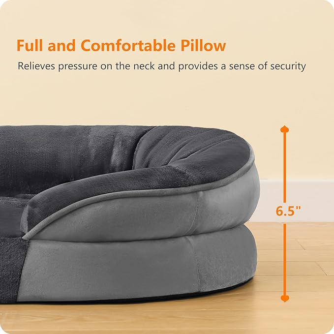 Dwanton Orthopedic Dog Bed for Large Dogs - Image 8