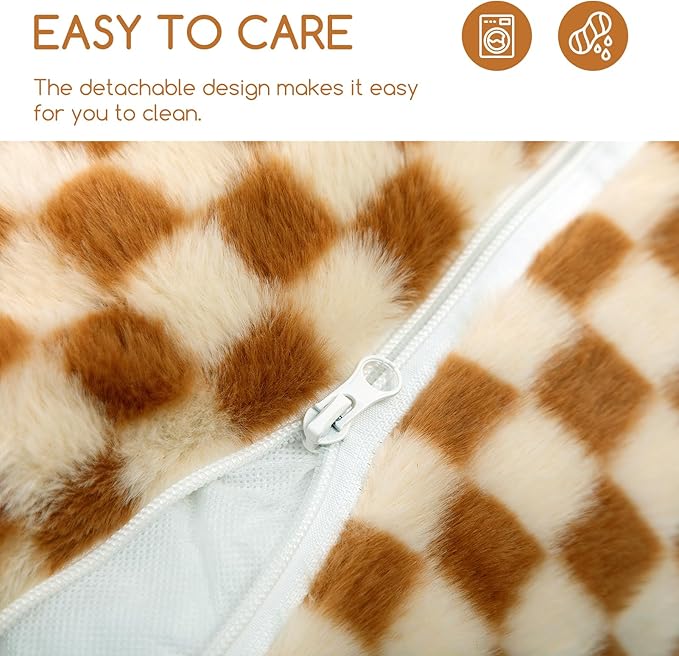 Hollypet Cat Bed Fluffy Plush Multifunctional Double-Layer Machine Washable - Image 7