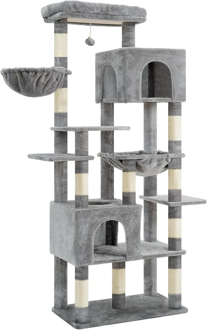 Heybly Cat Tree, 76-Inch Tall Heavy Duty Cat Tower - Image 4