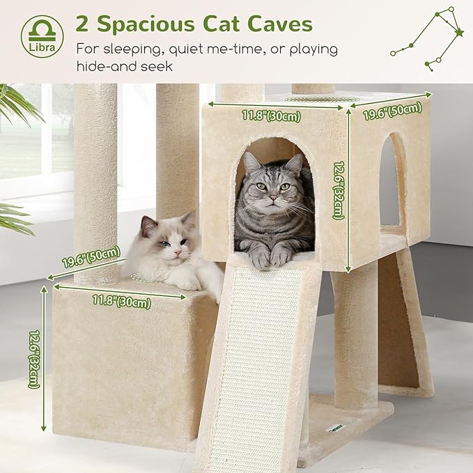 Globlazer Heavy Duty Cat Tree 78 inch Sturdy Cat Tower - Image 3