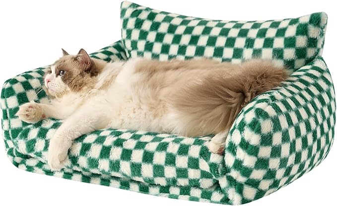 Hollypet Cat Bed Fluffy Plush Multifunctional Double-Layer Machine Washable by Hollypet