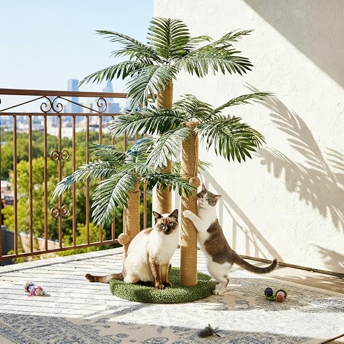 LEMONDA 31.5Inch Cat Scratching Post, Cat Scratcher Tree - Image 4